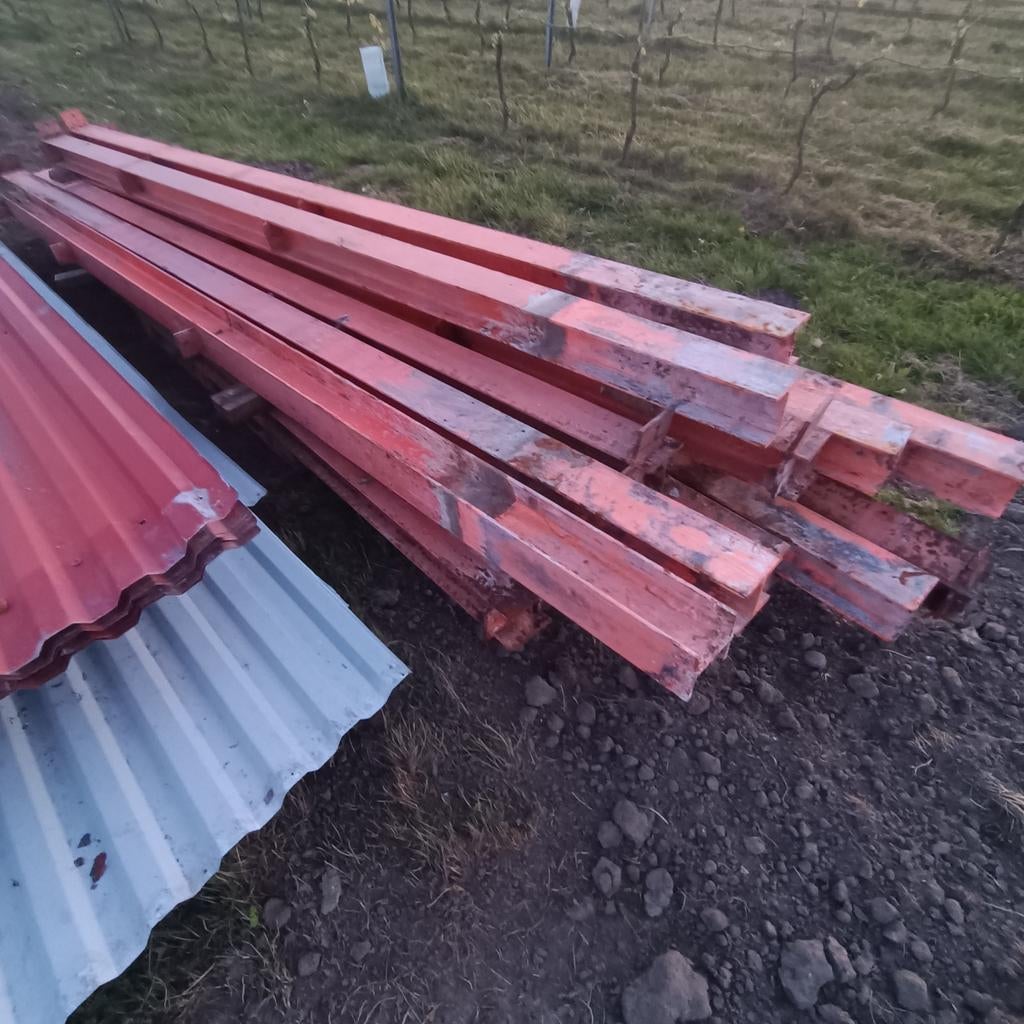 HEA100 Balkstaal H-profielen in diverse lengtes - Gebruikt, Doe-het-zelf en Verbouw, Metalen, Ophalen, Gebruikt, IJzer