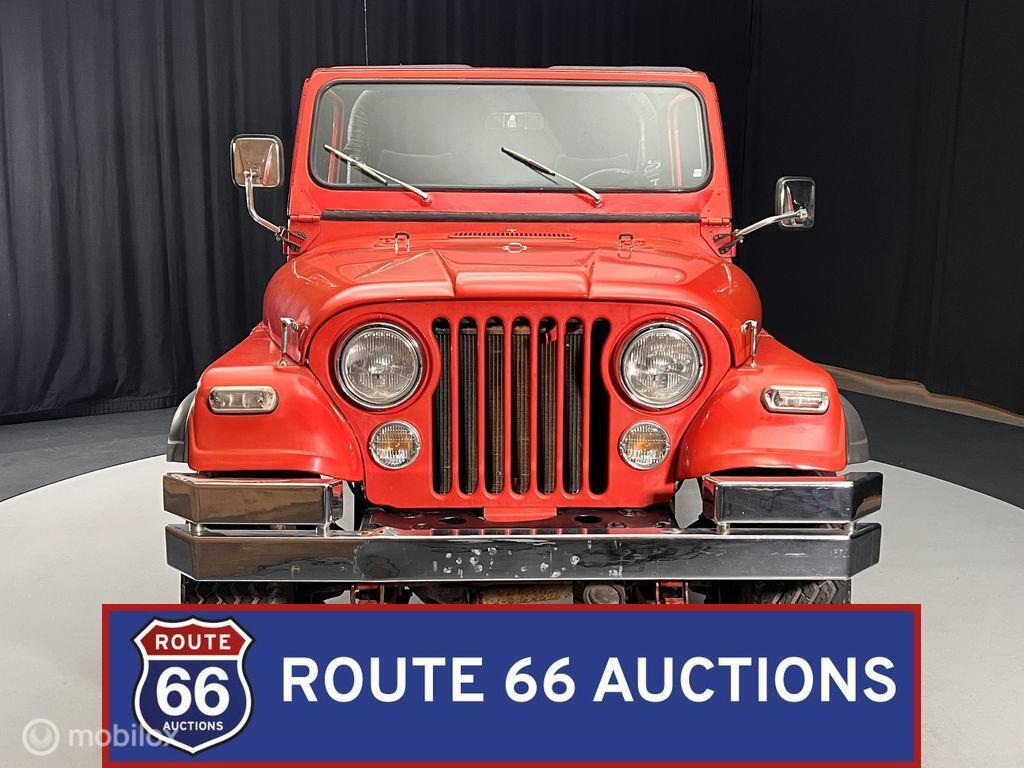 Jeep CJ-7 | 1978 | Route 66 Auctions, Auto's, Jeep, Overige carrosserieën, Zwart, Bedrijf