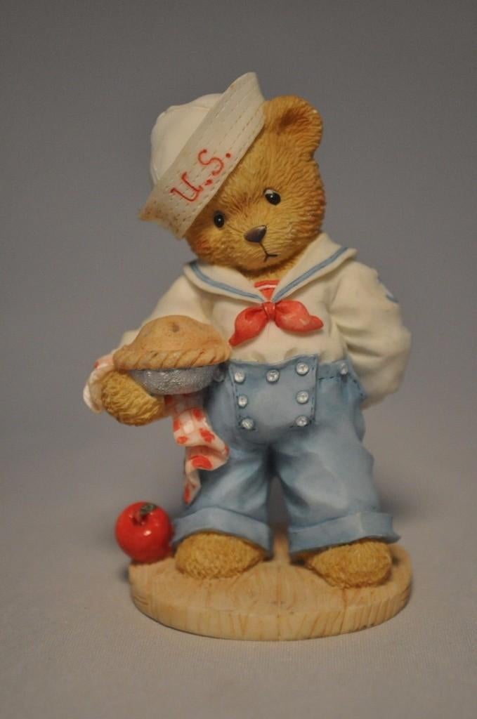 Cherished teddies Bob, Verzamelen, Beren en Cherished Teddies, Ophalen of Verzenden, Zo goed als nieuw, Beeldje, Cherished Teddies