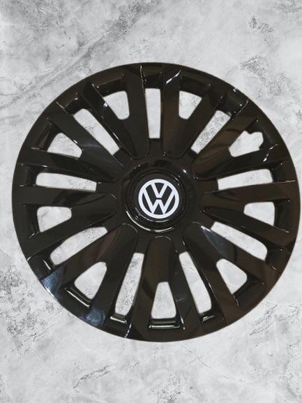Nieuwe 14” Wieldoppen Set Zwart voor VW Polo UP Fox, Auto diversen, Wieldoppen, VW, Nieuw, Ophalen of Verzenden, VW