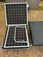 Praktisch opklapbed, ook als poef te gebruiken, Ophalen, Gebruikt, Eenpersoons, Zwart