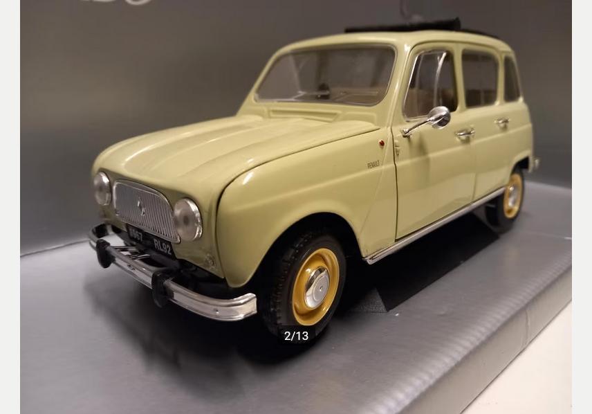 1:18 Renault 4., Hobby en Vrije tijd, Modelauto's | 1:18, Ophalen, Nieuw, Auto, Overige merken