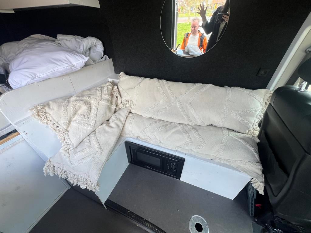 Camper kussens code maison (2x groot 2x klein), Caravans en Kamperen, Camper-accessoires, Ophalen, Zo goed als nieuw