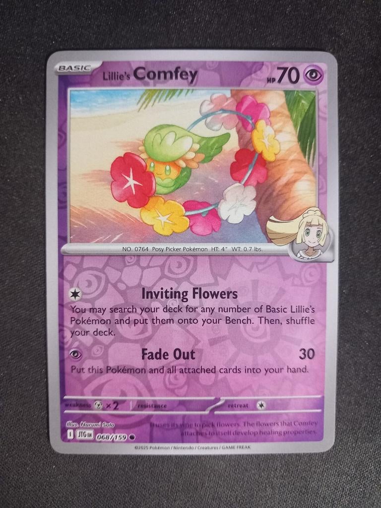 Lillie's Ribombee 068/159 Journey Together Reverse Excellent, Verzenden, Zo goed als nieuw, Losse kaart, Foil