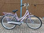 Cortina U3 28 inch F.L.W.R. paars damesfiets, Gebruikt, Versnellingen, 50 tot 53 cm, Ophalen