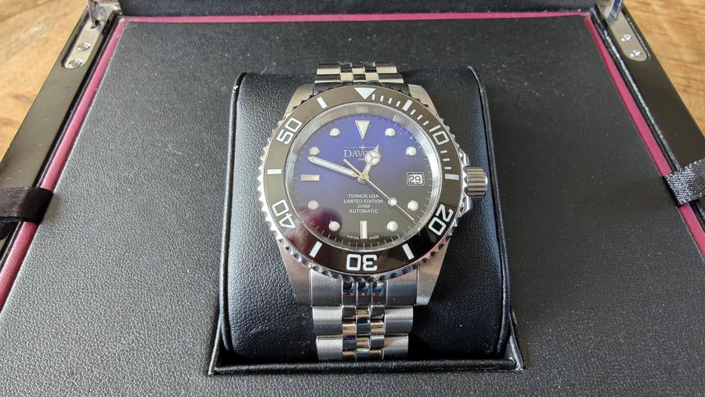 Davosa Ternos USA Limited Edition Swiss Made Horloge, Ophalen of Verzenden