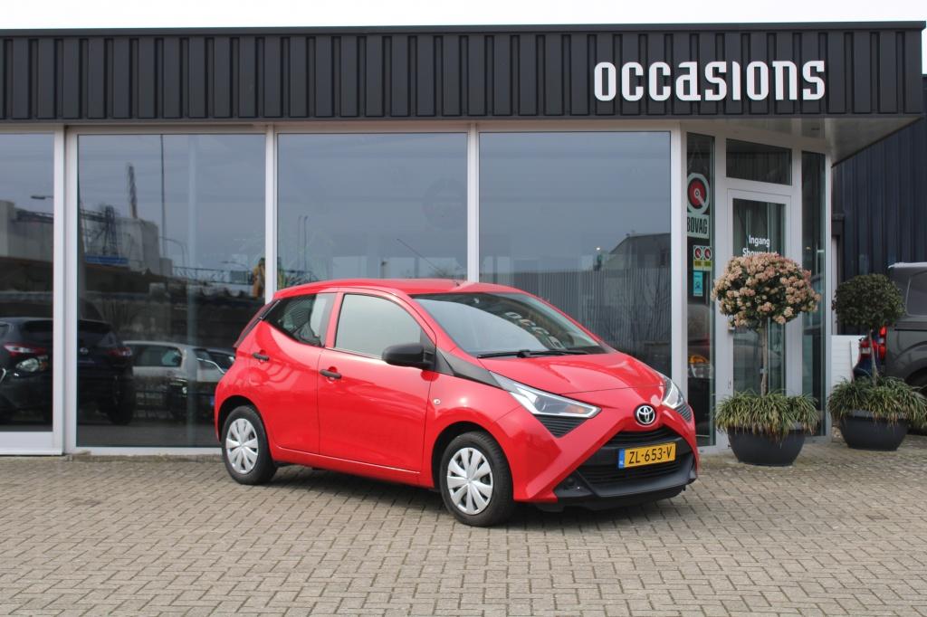 Toyota Aygo 1.0 VVT-i x-fun (bj 2019), Auto's, Toyota, 12 maanden, Gebruikt, Euro 6, 4 stoelen