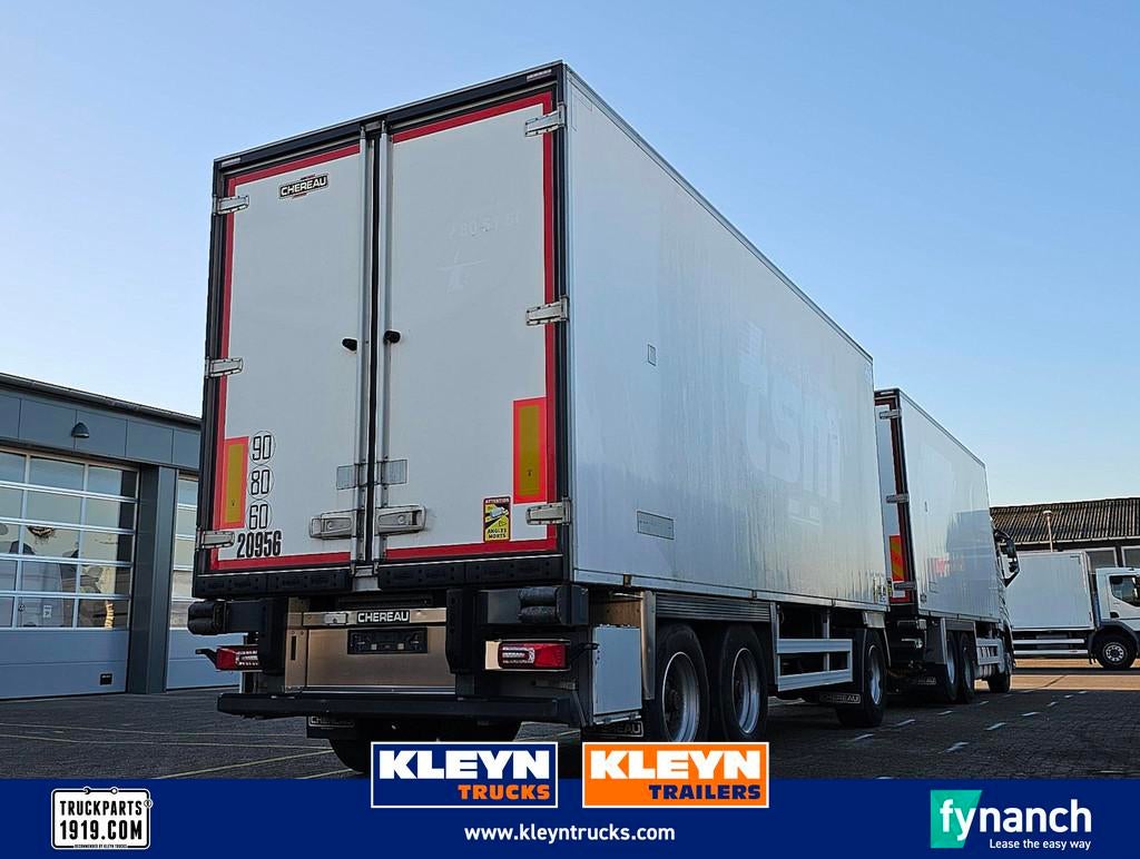 CHEREAU 3 AXLE FRIGO thermoking meatrails, Wit, Bedrijf, Aanhangers en Opleggers, Te koop