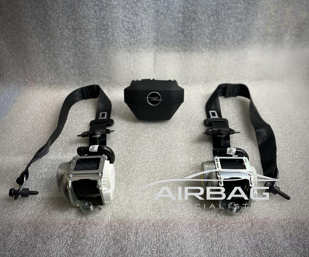 Opel Combo 2024+ airbag set stuur airbag & gordelset voorin, Auto-onderdelen, Gebruikt, -, -, Ophalen of Verzenden