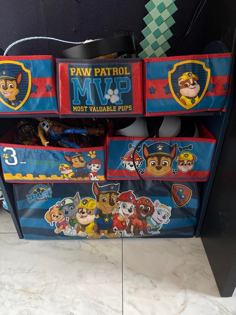 Paw Patrol kastje, Kinderen en Baby's, Kinderkamer | Overige Meubels, Ophalen of Verzenden, Gebruikt, Kast
