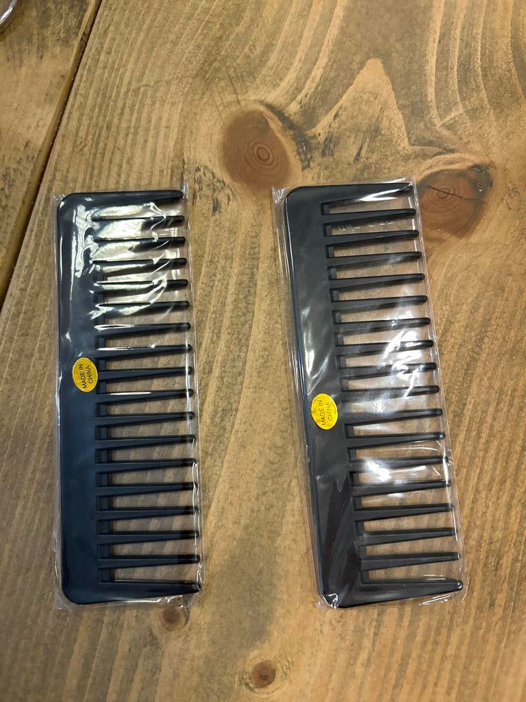 Partij zwarte kammen, ongeveer 200 stuks, Sieraden, Tassen en Uiterlijk, Uiterlijk | Haarverzorging, Ophalen of Verzenden, Nieuw