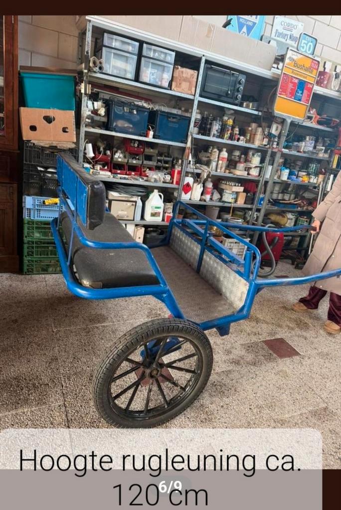 Bijpassend tuig en sterke 2 WIELIGE TRAININGS / BELEER WAGEN, Dieren en Toebehoren, Paarden en Pony's | Hoofdstellen en Tuigage