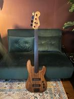 Unieke fretless jazz basgitaar - inclusief koffer, Ophalen, Zo goed als nieuw