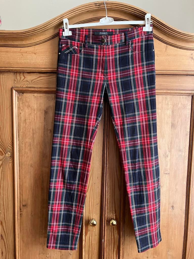 Schotse ruit broek van Zerres maat 40, Ophalen of Verzenden, Gedragen, Maat 38/40 (M), Lang