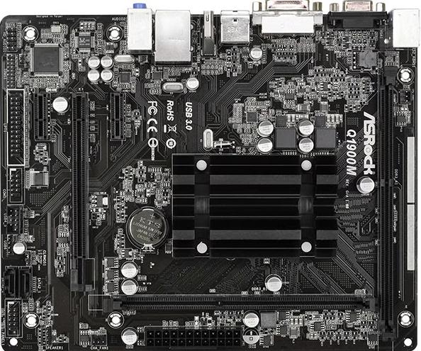 ASRock Q1900M - Quad Core J1900 geïntegreerd moederbord, DDR3, Ophalen of Verzenden, Bijsterhuizen 1111 , Nijmegen Gelderland, NL