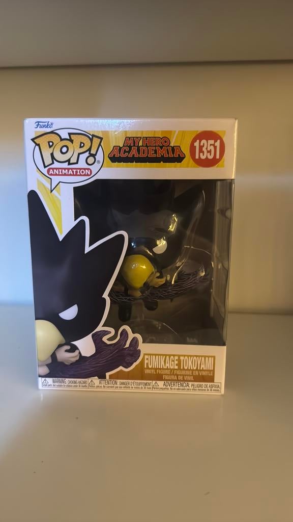Fumikage tokoyami my hero academia funko pop, Verzamelen, Poppetjes en Figuurtjes, Ophalen of Verzenden, Zo goed als nieuw