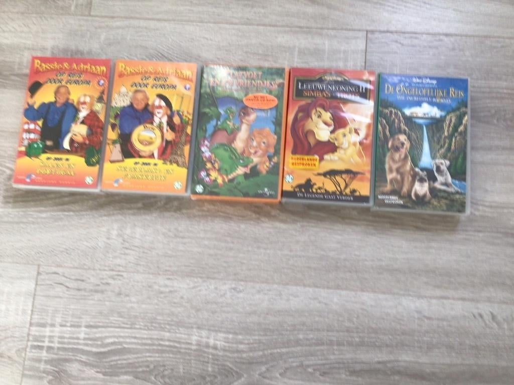 15 st Walt Disney VHS Videobanden, Alle leeftijden, Ophalen of Verzenden, Zo goed als nieuw, Kinderprogramma's en -films