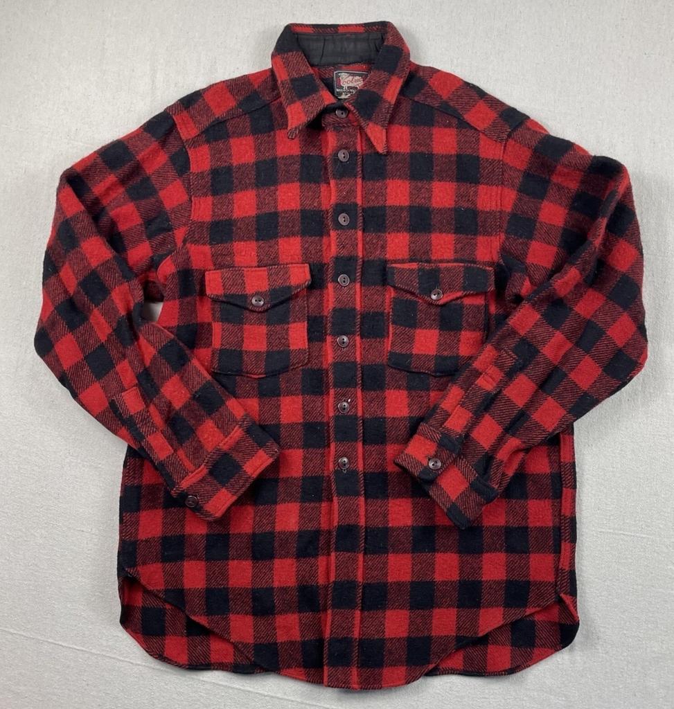 Vintage Woolrich Overhemd - USA Import - Rood/Zwart Geruit, Verzenden, Gedragen, Rood, Overige halswijdtes
