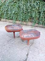 Vuurkorf, handgemaakt,  2 stuks, Tuin en Terras, Vuurschalen, Ophalen