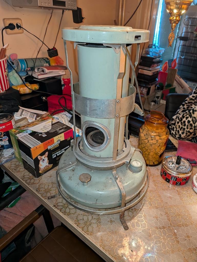 Alladin Bleu Flame petroleumkachel, Huis en Inrichting, Kachels, Ophalen of Verzenden