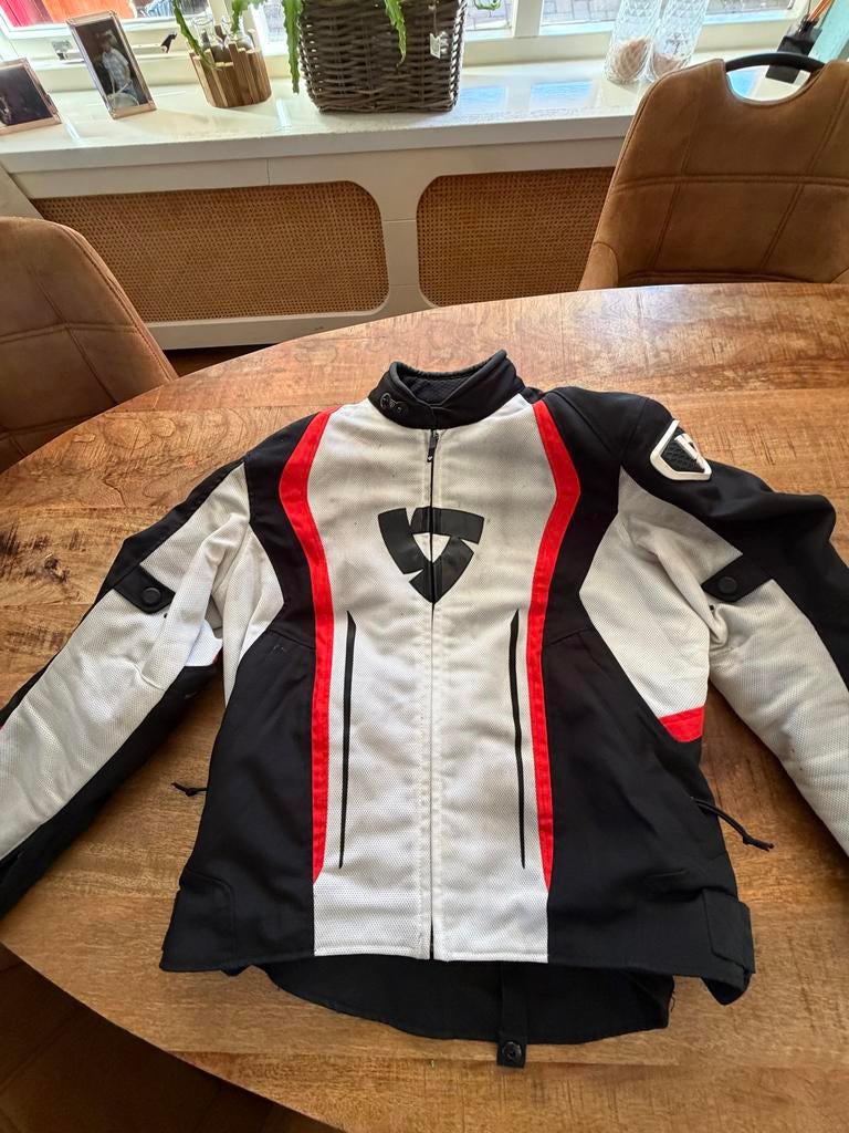 REV'IT! Doorwaai Motorjas Zomer Maat L, Motoren, Kleding | Motorkleding, Ophalen of Verzenden, Tweedehands, Heren, Jas | textiel