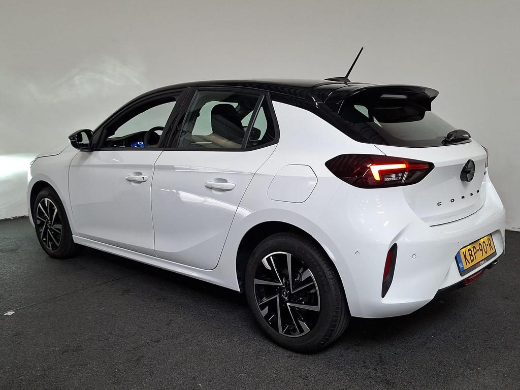 Opel Corsa 1.2 Turbo 110pk Hybrid Automaat GS Navigatie Airc, Stof, Gebruikt, 1199 cc, 610 kg