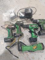 Hitachi 12V Accu Gereedschap Set, Gebruikt, Variabele snelheid, Ophalen of Verzenden, Boor- en Schroefmachine