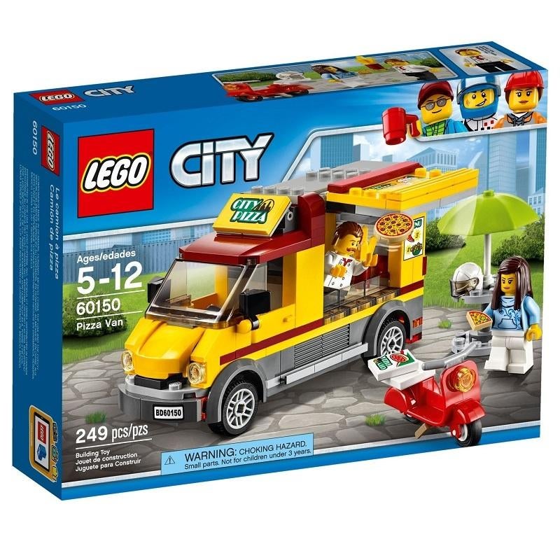 LEGO City 60150 Pizza Bestelwagen        * 't LEGOhuis *, 33 Bath Road Slough, Berkshire SL1 3UF Verenigd Koninkrijk, Lego, Nieuw