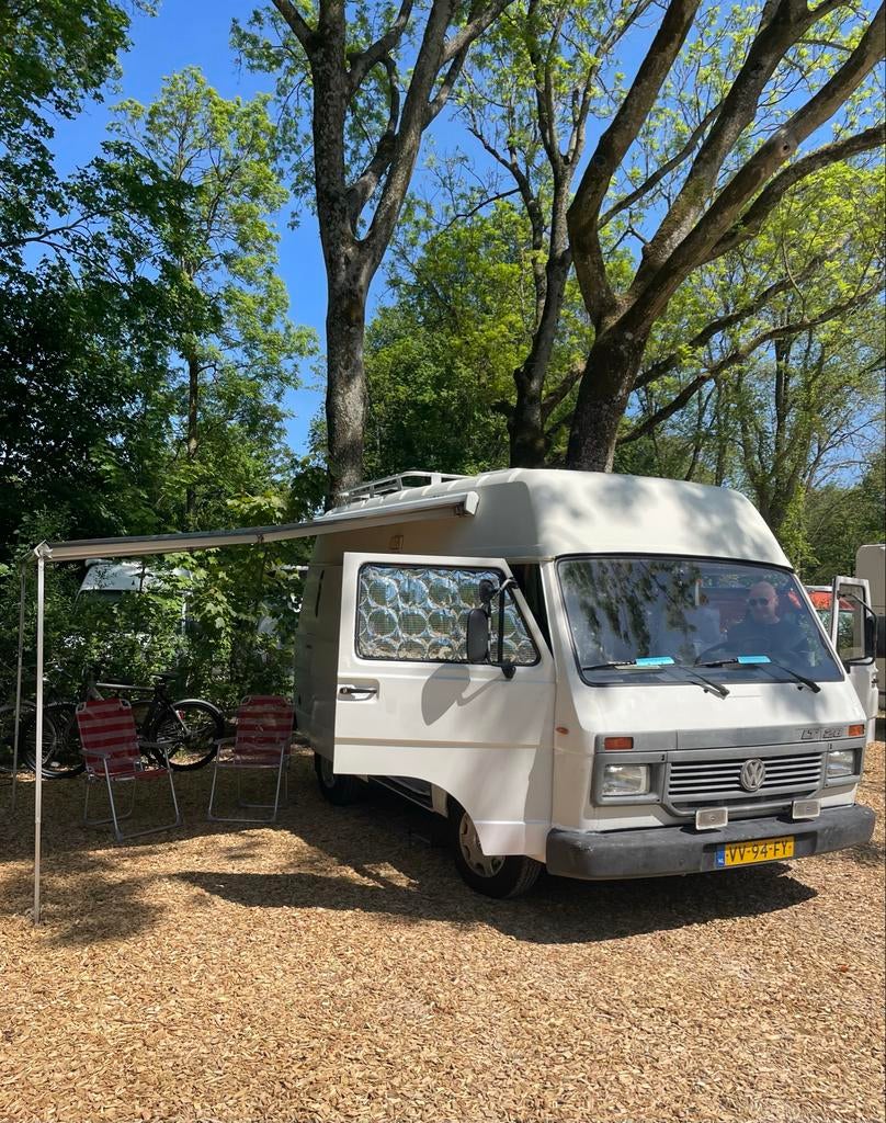 * Leuke VW LT28 camperbus, bj ‘93*, Caravans en Kamperen, Campers, Buscamper of Camperbus, Volkswagen, Tot en met 2, Particulier