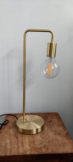 Leen Bakker Praag Tafellamp Goud - Zo goed als nieuw, Ophalen, 50 tot 75 cm, Zo goed als nieuw, Metaal