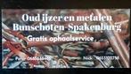Oud ijzer en metalen. Bunschoten-spakenburg en omgeving, Ophalen