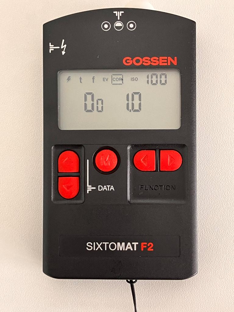 GOSSEN SIXTOMAT F2 15498 belichtingsmeter - in nieuwstaat -, Audio, Tv en Foto, Fotografie | Fotostudio en Toebehoren, Ophalen of Verzenden