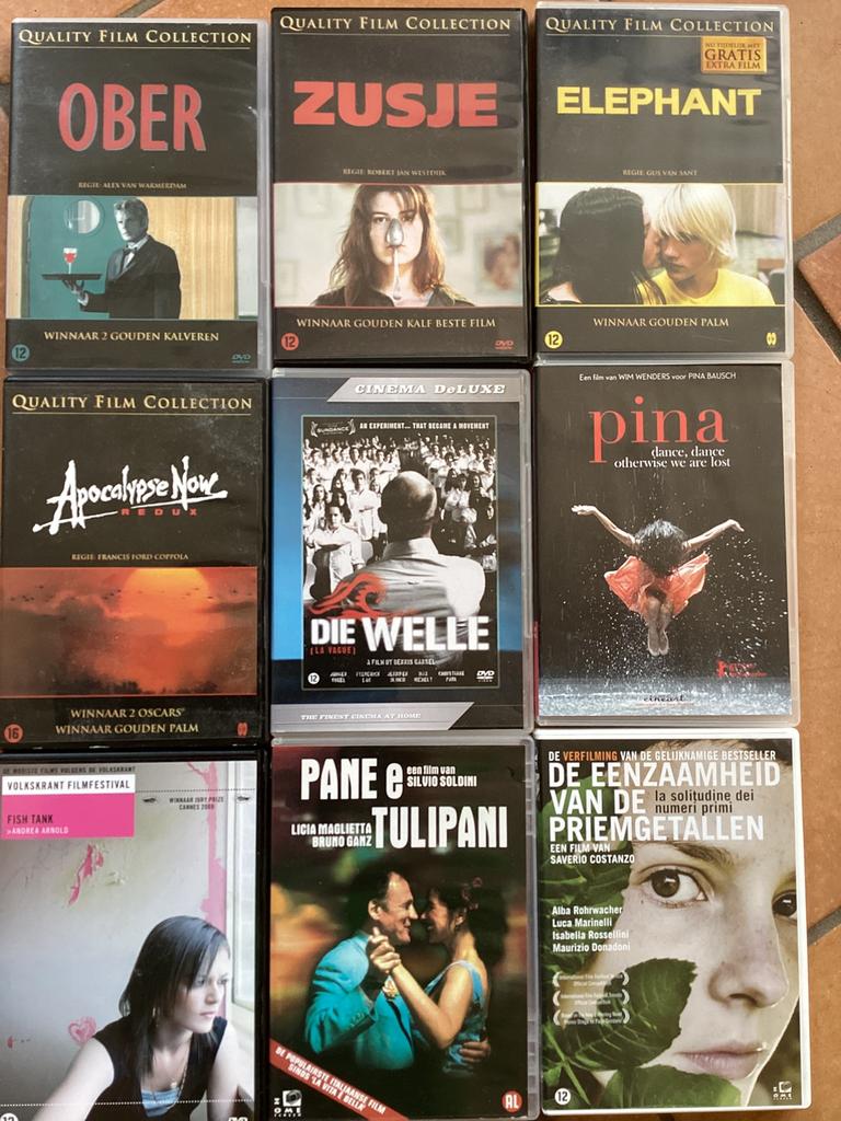 9 top Arthouse films, Vanaf 12 jaar, Ophalen of Verzenden, Zo goed als nieuw, Overige gebieden