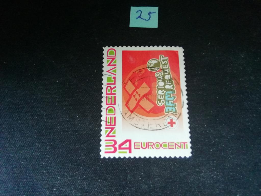 NEDERLAND SERIOUS 3FM REQUEST GESTEMPELD, Ophalen of Verzenden, Na 1940, Gestempeld