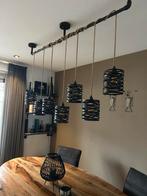 Moderne Eetkamerlamp met 7 Lichtpunten, Ophalen of Verzenden, Zo goed als nieuw, Metaal, Minder dan 50 cm
