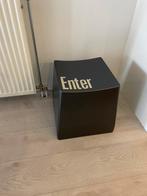 Leuke poef, Ophalen, Vierkant, Minder dan 50 cm, Zo goed als nieuw