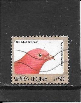 Sierra Leone vogels, Ophalen of Verzenden, Overige landen, Gestempeld