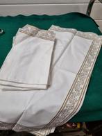 Servetten 8 stuks van stof bedrukte rand, Diversen, Kerst, Ophalen of Verzenden, 'T Olde Gre-j, Info@toldegrej.nl, Endepoelstraat 20f Didam