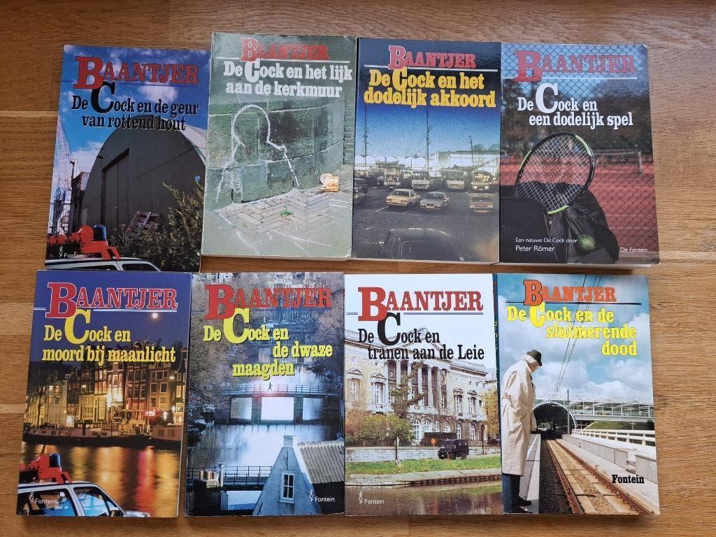 Baantjer boeken, Boeken, Ophalen of Verzenden, Gelezen, A.C. Baantjer