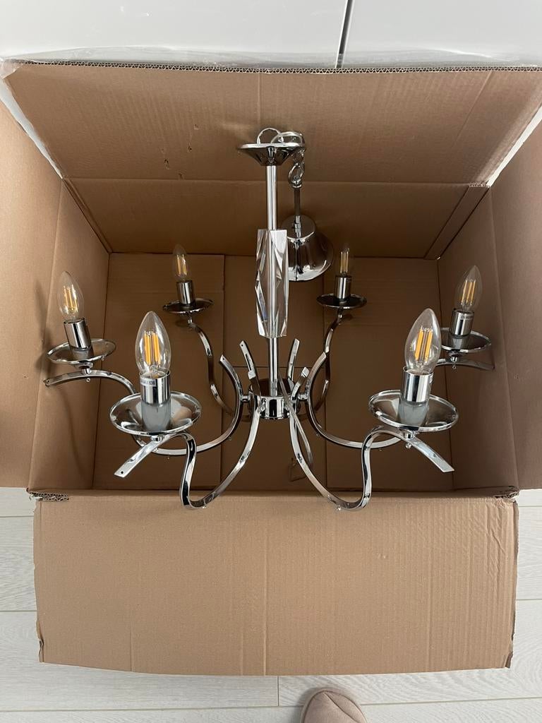 2 kroonluchters, Ophalen of Verzenden, Zo goed als nieuw