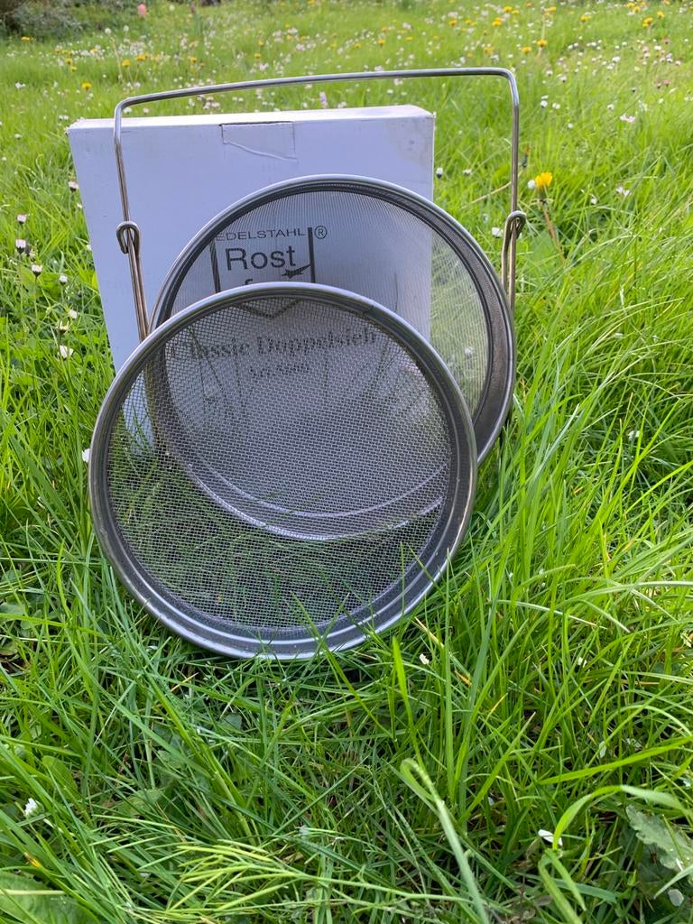 Honingzeef bolvormig RVS, Bijen