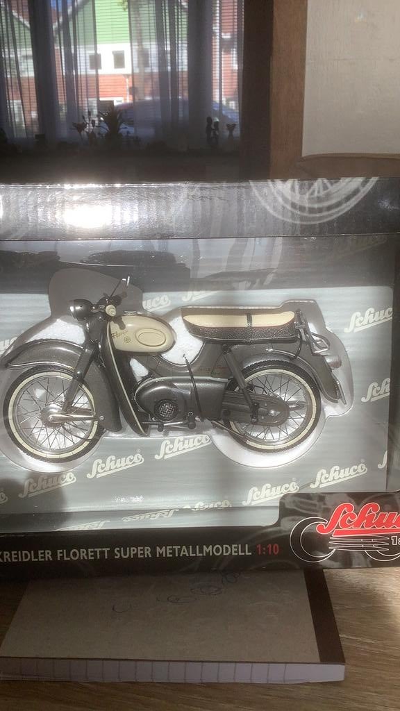 Schuco  Kreidler Florett Super Metallmodel  Schaal 1:10, Ophalen, Nieuw, 1:9 t/m 1:12, Overige typen