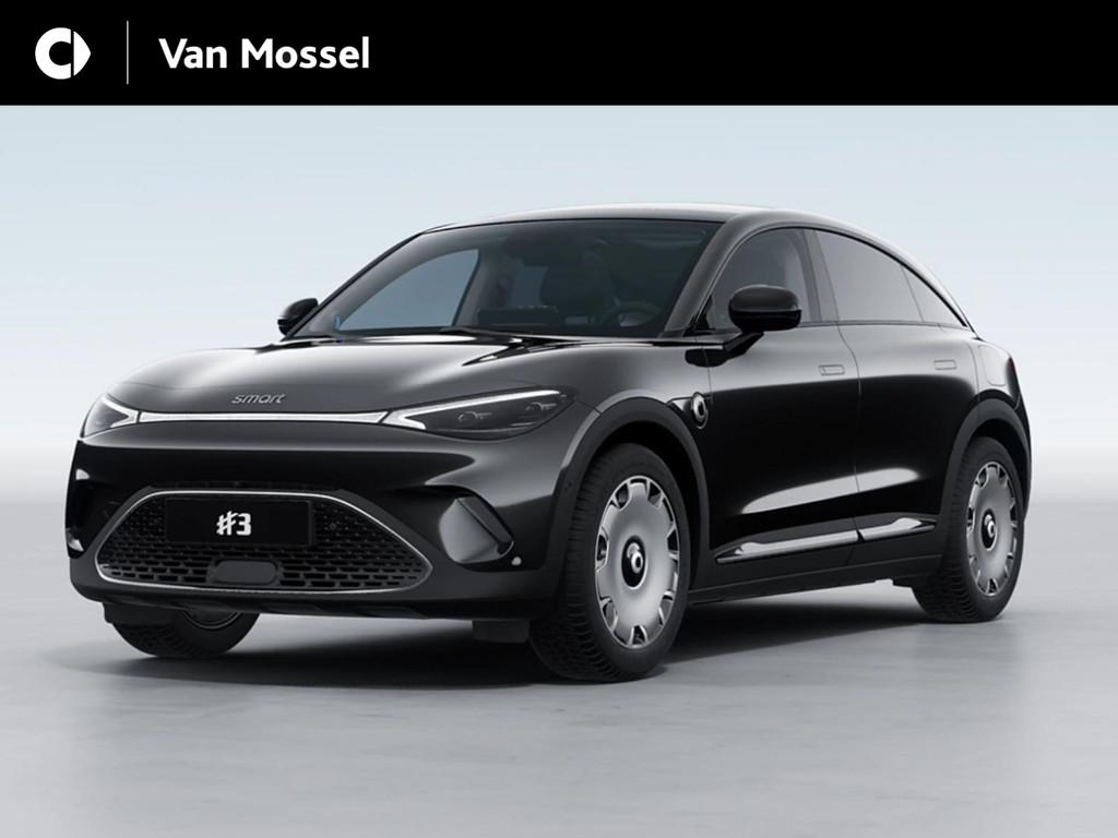 smart #3 Premium / Stoelverwarming / 19'' Flux - 245/45 R19, Auto's, Smart, Automaat, 12 maanden, Zwart, Zwart