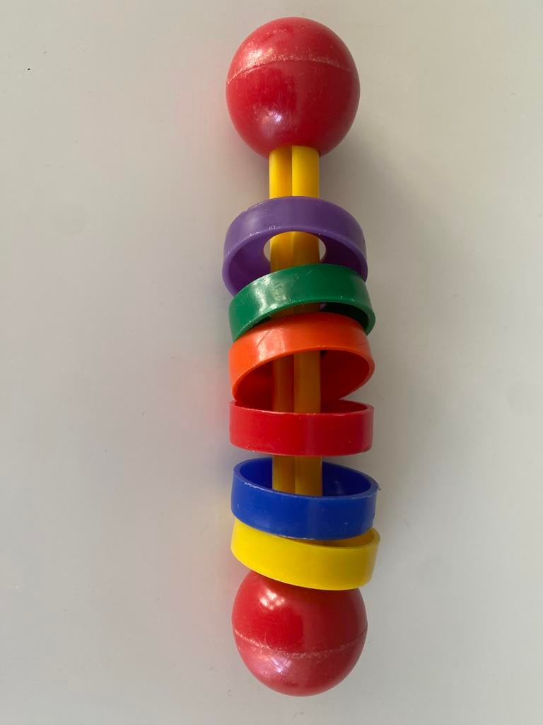 Ambi Toys Ringle Ding Vintage, Ophalen of Verzenden, Gebruikt, Rammelaar