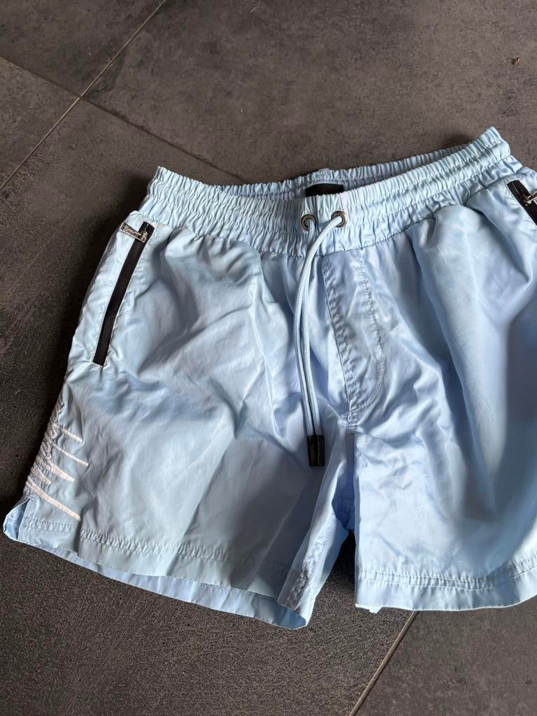 Bijna nieuwe zwemshort van Malelions mt L, Kleding | Heren, Badmode en Zwemkleding, Ophalen of Verzenden, Maat 52/54 (L), Blauw