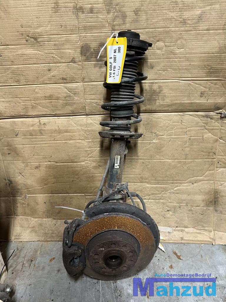 VW GOLF 5 1.6 FSI Links voor veerpoot compleet remklauw 2004, Gebruikt, Volkswagen, Volkswagen AG, Berliner Ring 2
38440  Wolfsburg, DE