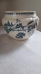 PETRUS REGOUT BLOEMPOT 1893, MOTIEF: CHRYSANTHEME, Ophalen of Verzenden