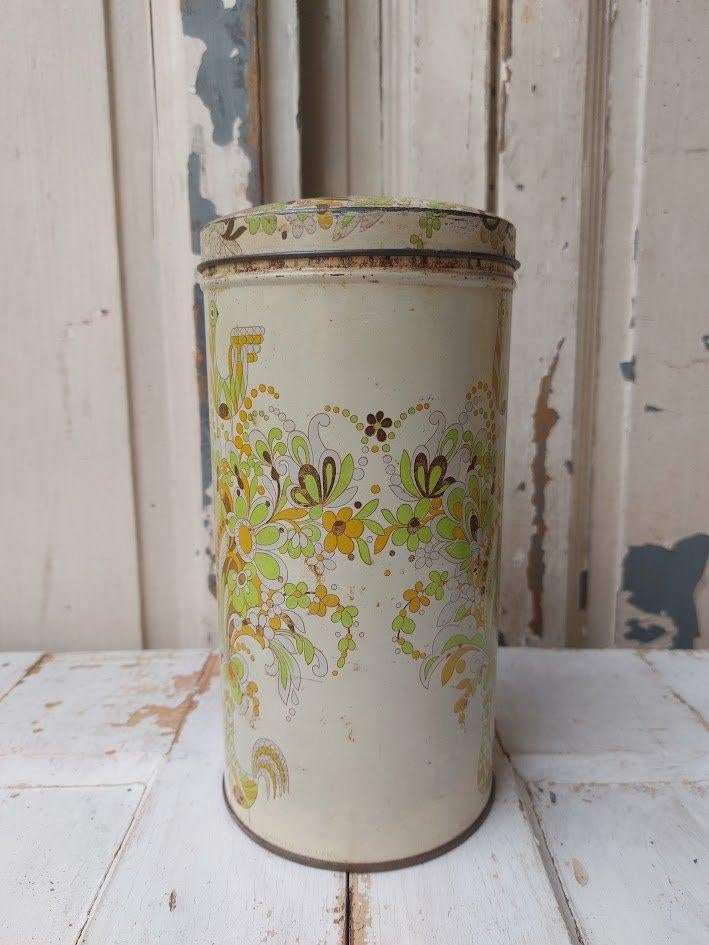 oude verkade beschuitbus, Ophalen of Verzenden, Gebruikt, Koek(jes), Verkade