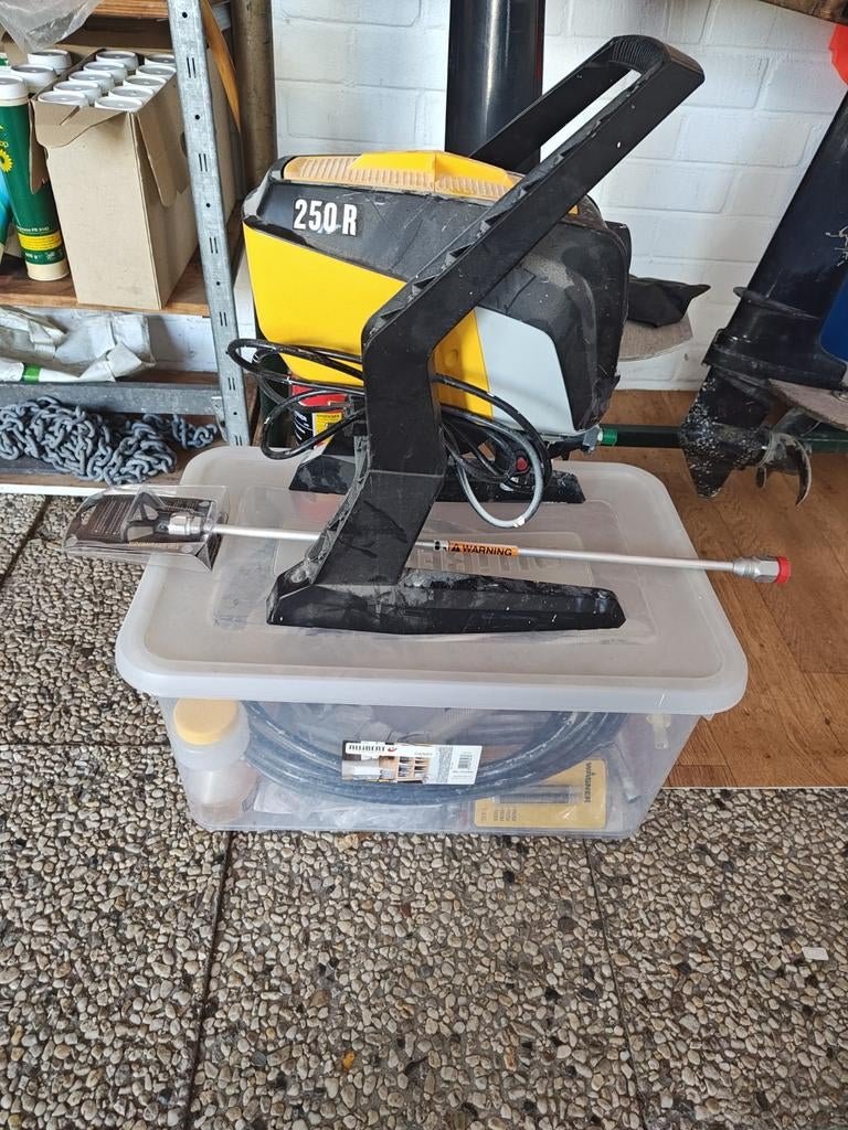 Airless verfspuit Wagner Control Pro 250R, Ophalen