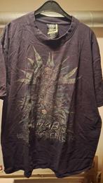 Rock Eagle Glow in the Dark Cannabis T-shirt Maat 50-52, Maat 52/54 (L), Zwart, Gedragen, Rock Eagle